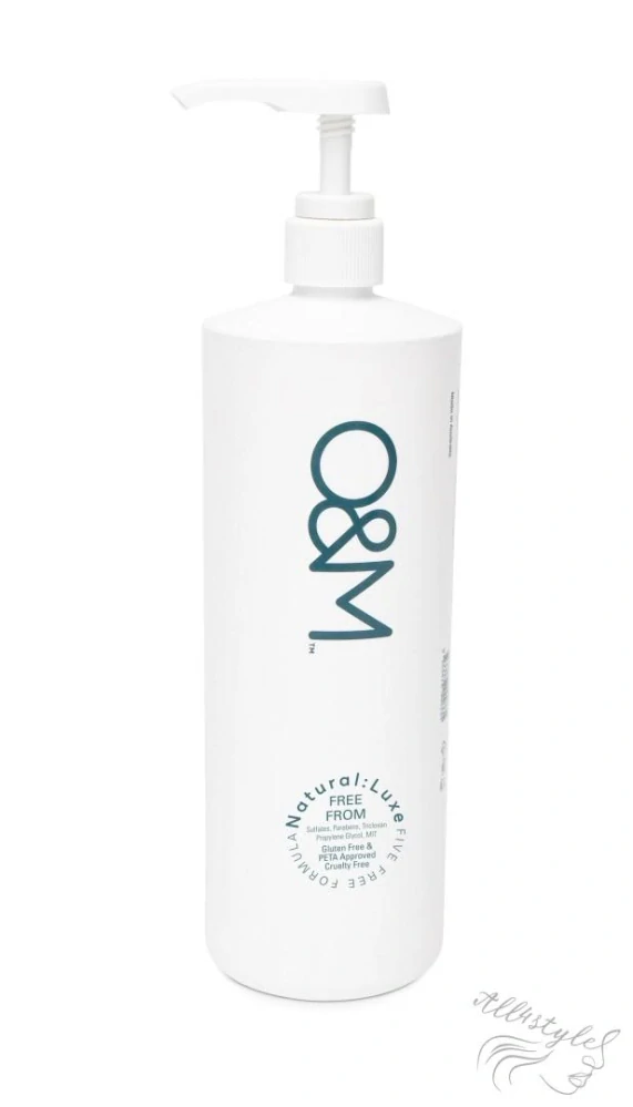 O&M Original & Mineral Detox Šampon Shampoo 1000ml 1L