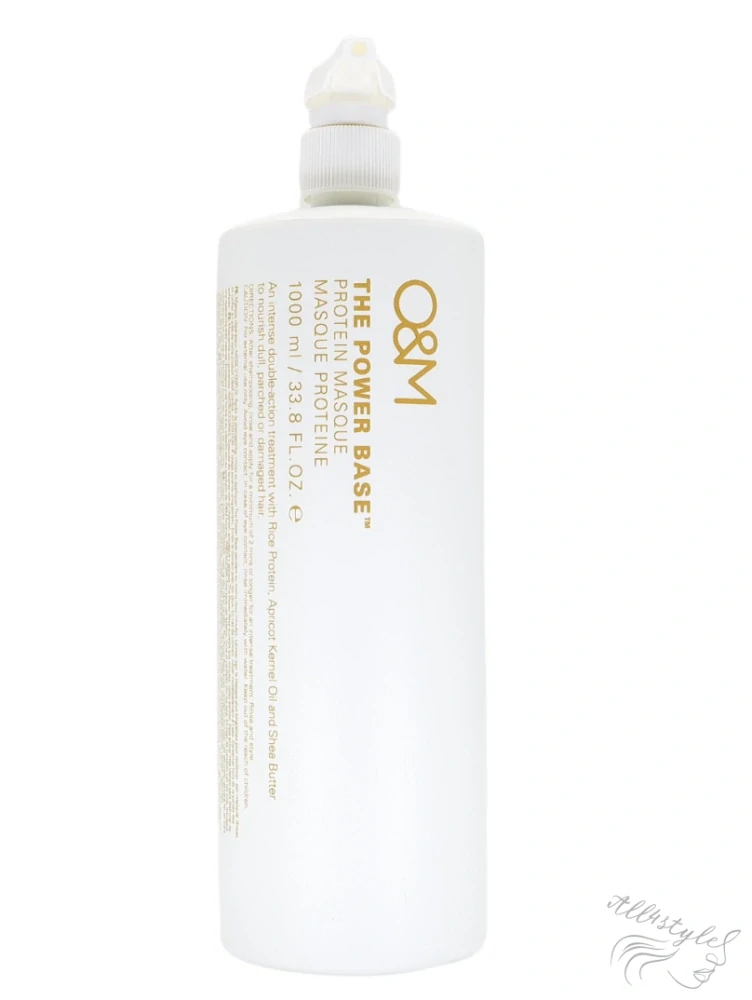 O&M Original & Mineral The Power Base Proteinová Maska 1000ml 1L