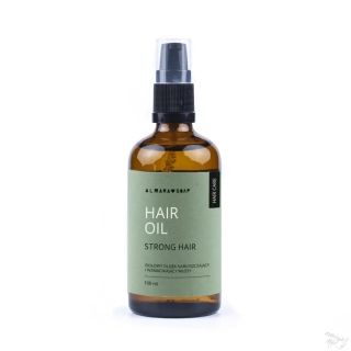 HAIR OIL | Strong Hair Almara Soap bylinný olej pro lesk a posílení vlasů 100ml
