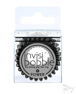invisibobble® POWER True Black gumičky 3ks černá
