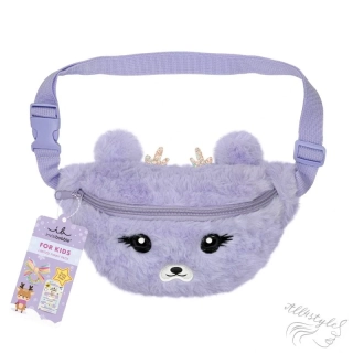 invisibobble® IB KIDS Set Rentiertasche "Cozy Reindeer Set" - INT set dětský sob ledvinka