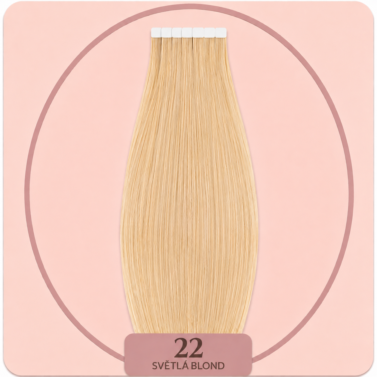 Odstín 22 Světlá blond