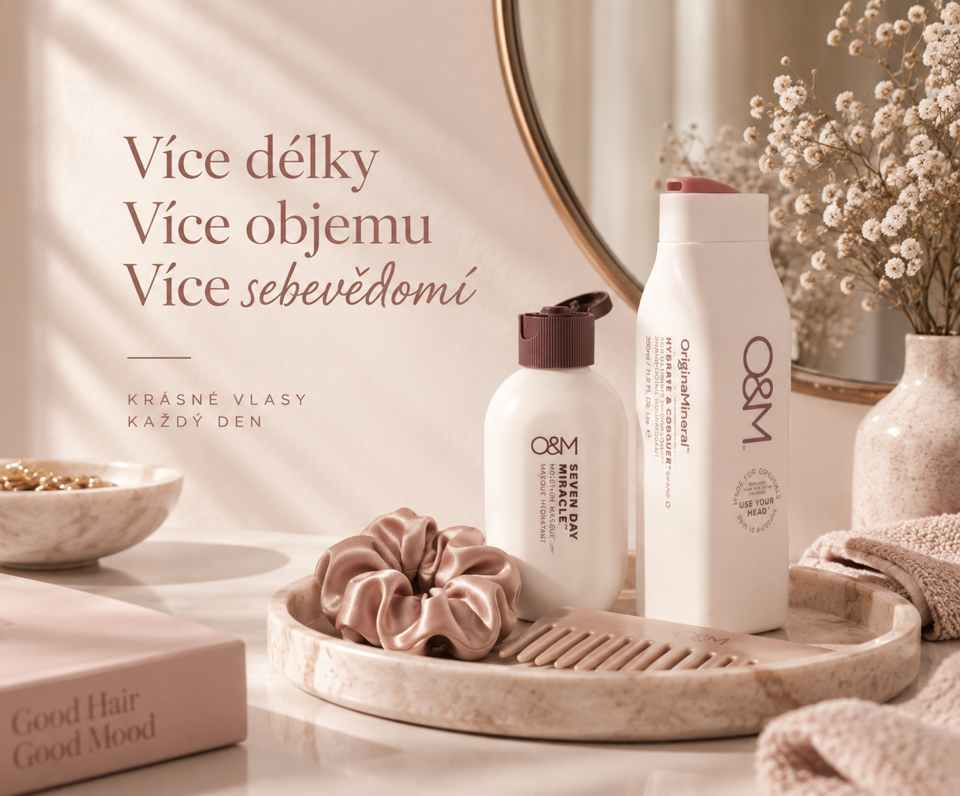 Péče o prodloužené vlasy